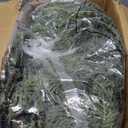 Cedar Christmas Garland with Lights for Mantle - 2 pack Decorations 6 ft Realistic Lighted Faux Pine Garlands for Xmas Home Decoration Indoor Stairs Railing Fireplace Outdoor Prelit Garland Door Decor