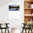 SUNEE 2026 Wall Calendar Extra Large 17"x27", 21 Month from October 2025 to June 2027, Vertical Extra Large Monthly Calendar 2026-2027 for Wall, National Parks