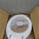 Carex Toilet Seat Riser, Elongated Raised Toilet Seat Adds 3.5 inches to Toilet Height, for Assistance Bending or Sitting, 300 Pound Weight Capacity Toilet Riser
