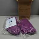 SuzziPad Cold Socks & Hand Ice Pack, Cooling Gloves for Chemotherapy, Chemo Care Package for Women and Men, S/M, Purple