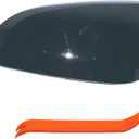 Passenger Right Side Mirror Cover Cap Compatible with Toyota RAV4 2013-2018 XLE/SE/LTD, RAV4 HV 2016, 4RUNNER 2013-2023 - Without Side Camera Models, Glossy Black