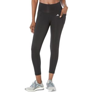adidas Women's Optime Stash Pocket High Waisted 7/8 Tights (X-Large, Black)