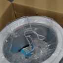 Bathroom Towel Warmer Bucket with Fragrance Holder & Auto Shut Off White