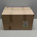 Washable Modern Area Rug: 5x7 Geometric Area Rugs for Living Room & Bedroom with Non-Slip Backing Modern Geometric Carpet for Living Room Brown 5'x7'.