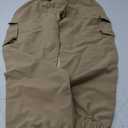 PLEPAN Men's Casual Cargo Pants Elastic Waist Drawstring Joggers Pants Tapered Sweatpants for Men Multi Pockets, No Size