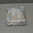 3 x Snowflake Party Decorations,Winter Wonderland Decorations Includes Let it Snow Banner,Snow Garland and Christmas Snowman Hanging Swirls, Let It Snow's Party Decorations for Indoor Winter Holiday