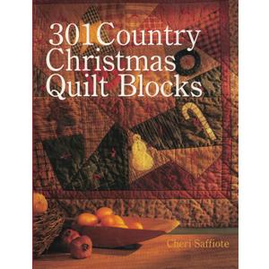 301 Country Christmas Quilt Blocks, Book 