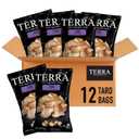 Terra Vegetable Chips, Taro Chips with Sea Salt, 5 Oz (Pack of 12) (EXP 06/30/26)