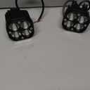 White LED Pods Light 3Inch 40W Cube Lights for 12V 24V Off Road Cars Truck Boat Ford Pickup ATV UTV Forklift SUV Scooter Tractor Motorcycle Universal Spot Led Driving Fog Lights (Pack of 2)