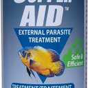KORDON Copper-AID External Parasite Treatment for Aquarium Fish  Cures Ich, Velvet, and Parasites on Freshwater and Saltwater Fish, 16-Ounces