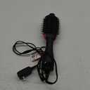 Hair Dryer Brush, 4 in 1 One Step Hair Dryer and Styler Volumizer, Professional Hot Air Brush with Negative Ion Anti-frizz Blowout for Drying, Straightening, Salon, Black Pink