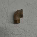 Anderson Metals - 38116-12 38116 Red Brass Pipe Fitting, 90 Degree Street Elbow, 3/4" Female x 3/4" Male