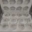 Sandraheer 12-Pack Glass Cylinder Vases, 6" Tall Clear Bud Vases for Weddings, Hurricane Candle Holders & Table Centerpieces