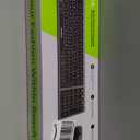 seenda Wireless Bluetooth Keyboard and Mouse Combo, COE401 Rechargeable Slim Keyboard Mouse, 3 Multi-Device Connection, Compact Quiet Set Compatible for Mac/Windows Laptop MacBook iPad, Black Gray