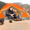 BISINNA 2/4 Person Camping Tent Lightweight Backpacking Tent Waterproof Windproof Two Doors Easy Setup Double Layer Outdoor Tents for Family Camping Hunting Hiking Mountaineering Travel