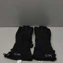MCTi Waterproof Mens Ski Gloves Winter Warm 3M Thinsulate Snowboard Snowmobile Cold Weather Gloves (Small, Black)