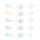 Frida Baby Silicone Paci Weaning System, BPA Free, Latex Free (5 Count (Pack of 1))