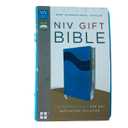 NIV, Gift Bible, Leathersoft, Blue, Red Letter Edition