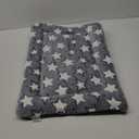 VitalCozy 1 Pack Self Warming Cat Mat Self Heating Pad Bed Reversible Machine Washable Reflects Body Heat Warm Thermal Pet Pad Crate Blanket for Feral and Indoor Cat(Star,25'' X 16'')