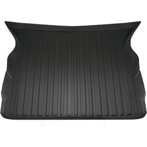 Premium Cargo Liner for Tesla Model X 2016-2020 - 100% Protection - Custom Fit Car Trunk Mat - All-Season Black Cargo Mat - 3D Shaped Laser Measured Trunk Liners for Tesla Model X