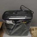 Bonsaii Paper Shredder for Home Use, 8-Sheet StripCut Home Office Shredder, CD/Credit Card Shredder Machine with Overheat Protection, 3.4 Gallons Wastebasket