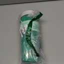 Owala SmoothSip Slider Insulated Stainless Steel Coffee Tumbler, Reusable Iced Coffee Cup, Hot Coffee Travel Mug, BPA Free 20 oz, Grey/Green (Sour Apple)