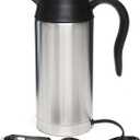 12V 750ml Stainless Steel Car Electric Heating Mug Drinking Cup Travel Kettle Water Boiler for Water Tea Coffee Milk