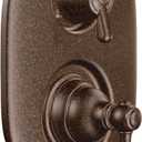 Moen Kingsley Oil-Rubbed Bronze Moentrol Shower Valve with 3-Function Integrated Diverter Valve Trim, Valve Required, T4111ORB