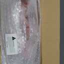 Ciaell 12 Pack 10 Oz Clear Plastic Wine Glasses with Pink Stem - Disposable Cocktail Goblets Perfect for Parties & Weddings & Poolside & Outdoors & Camping & Party & Easter