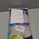 Elgood Reusable Long Sleeve Dishwashing Cleaning Gloves with Latex Free,Cotton Lining,Kitchen Gloves 2 Pairs,Purple+Blue L