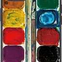 Watercolor Paintbox Paint Palette Phone Case for 15 Watercolor Palette Case Cover Hard Back Shockproof Phone Case Girly Protective Phone Cover