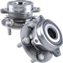 513287 Front Wheel Hub Bearing Assembly Compatible with Lexus CT200h 2011-2017, for Toyota Prius 2010-2017, for Toyota Prius Plug-in 2012-2015, Wheel bearing Hub 5 Lug w/ABS