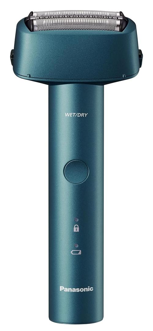 Panasonic Electric Razor for Men, Wet Dry Shaver with 3-Blade Cutting System, Ergonomic Handle and USB-C Charging- ES-RM3B-A (Blue)