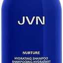 JVN Nurture Hydrating Shampoo, 10 Fl Oz, Detangles & Softens Hair, Moisture and Deeply Nourishing Shampoo, Color Safe Hair Care for Women and Men, Non-Toxic, Silicone and Sulfate Free
