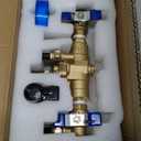 3/4" 009M3-QT Backflow Preventer,Reduced Pressure Zone (RPZ) Valve Assembly,Prevent Backpressure and Backsiphonage 009M3