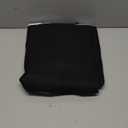 Luxury Hotel Tailored Bed Skirt, Box Pleats, 14 Inch Drop, Queen, Black