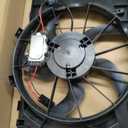 Munirater Engine Radiator Cooling Fan Assembly Replacement for 2010-2012 Fusion MKZ Milan Base 622430 621-445 BE5Z8C607A FO3115183