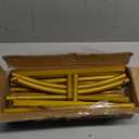 UDEAR 6.6FT Metal Arch Backdrop Stand,for Wedding Backgrounds Climbing Plants Event Decorations Outdoor Ceremonies,Gold