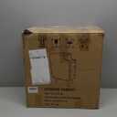 SOBIBO Small Nightstand, Narrow Nightstand, Solid Slim Wood Night Stand for Small Spaces, Couch, Walnut Color 7.87in Wide