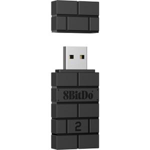 8BitDo USB Wireless Adapter 2 (Black Edition)