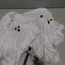 6-Pack Solar Ghost Lights for Halloween Decorations Outdoor, Light up Floating Scary Ghosts Decorations, Waterproof Solar Halloween Lights Outdoor for Yard, Garden, Pathway, Haunted House Party Decor