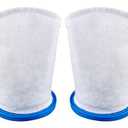 TASOUYEE X-treme Multilayer Filter Bag, Compatible with Catfish Ultra,iVac 250,iVAC C2,Volt FX-4 and for Jacuzzi JPV200 Handheld Pool Vacuums (4 Pack, X-treme Multilayer Filter Bag)