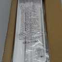 SPACELEAD Slim Storage Cart 3 Tier,Bathroom Organizer Rolling Utility, Mobile Shelving Unit Slide Out for Office, Kitchen, Laundry Room & Narrow Places,White