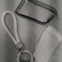 for Lexus Crystal Key Fob Cover,Compatible with ES350 ES300h UX200 LS500 LS500H LC500 LC500h Protector Sleeve Accessories (Model-b(white))