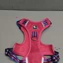 No Pull Dog Harness with Easy Control Soft Handle for Small Medium Large Dogs,Reflective Adjustable Puppy Harness,Heavy Duty Girl Boy Pet Vest with Safety Buckle (Pink, S)