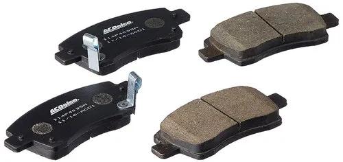 ACDelco Silver Ceramic Rear Disc Brake Pad Set with Clips
