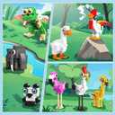32 Packs Party Favors Building Block Sets for Kids,Mini Animal Building Toys for Classroom Prizes,Goodie Bag Stocking Stuffers,Valentines Day Christmas Birthday Gifts for Girls Boys Age 8-12