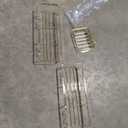 Moforoco 3-Pack Shower Caddy Basket Shelf with Soap Holder, No Drilling Traceless Adhesive Shower Wall Shelves, Rustproof Gold Bathroom Shower Storage Organizer