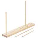 Adjustable (0-14) Inches Balloon Size Measurement Tool, Wood Balloon Size Measurement Ruler for Balloon Arches, Balloon Columns and Various Party Balloon Decorations