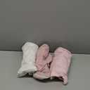 Baby Swaddle Sleep Sacks with Zipper - 3-Pack Swaddles for Newborns 0-3 Months, Infant, Baby Girls, Boys, Soft & Durable Newborn Sleep Sack, Easy Diaper Change Swaddling Blanket (ABC Land Rose) (One Size)